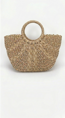 Seabreeze Straw Bag - Khaki